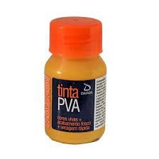 Tinta PVA Básica 37ml - 117 Amarelo Mostarda