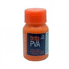 Tinta PVA Básica 37ml - 15 Alaranjado escuro