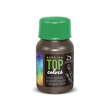 Tinta Acrílica Top Colors 37ml - Imbuia 91