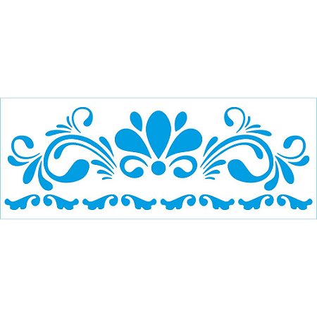 STP-163 - Stencil Pequeno - Arabescos