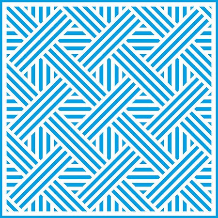 STXX-080 -Stencil 20x20cm - Estampa Geométrica Entrelaçada
