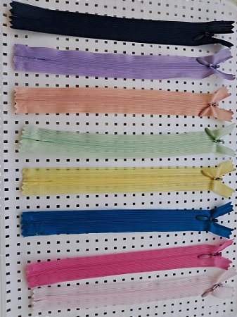 Ziper -  Fecho Nylon tipo invisível 18cm