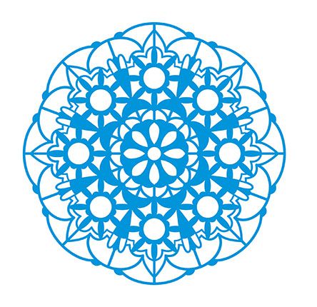 STA-004 - STENCIL ART- MANDALAS RENDADAS