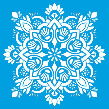 STXX-127 - STENCIL 20X20CM. - MANDALA