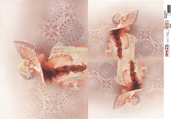 OPAPEL 30X45 Dama e Rendas – 2526