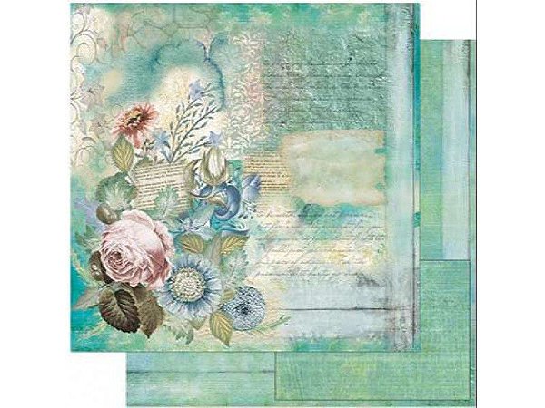 SD-0798 - SCRAP DUPLA FACE - FLORES