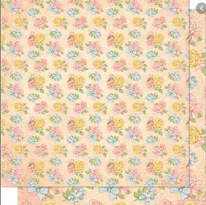 SD-0636- SCRAP DUPLA FACE - ROSAS