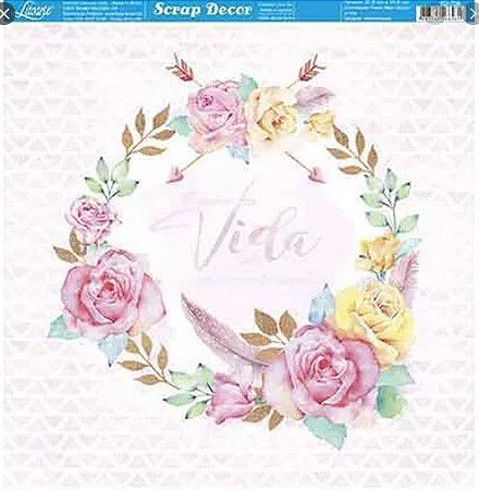 SD-0738 - SCRAP DUPLA FACE - O SENTIDO DA VIDA