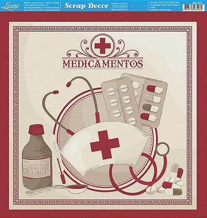 SD-0573 - SCRAP DUPLA FACE - FARMACIA
