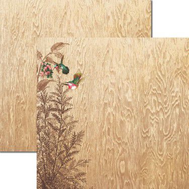 SC-179 Beija Flor - Papel para Scrapbook Dupla Face
