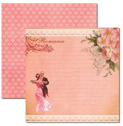 SC-324 Love is in the Air - Papel para Scrapbook Dupla Face