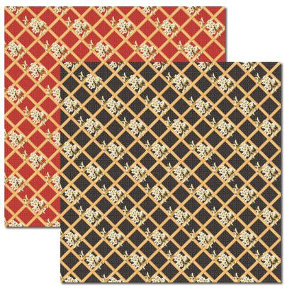 SC-330 Oriental - Papel para Scrapbook Dupla Face