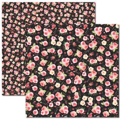 SC-393 Aquarela 4 - Papel para Scrapbook Dupla Face