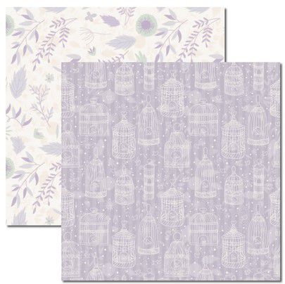 SC-387 Provence 2 - Papel para Scrapbook Dupla Face