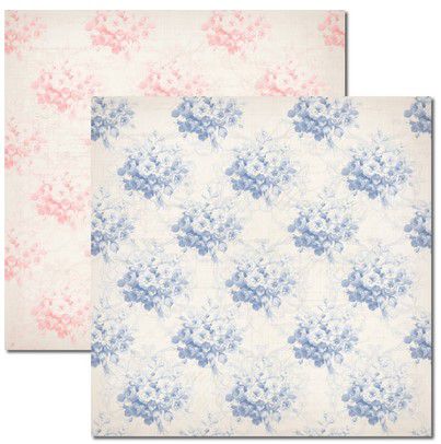 SC-389 Provence 4 - Papel para Scrapbook Dupla Face