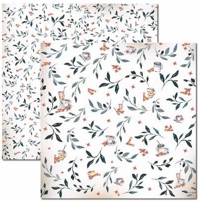 SC-429-Inverno 3 - Papel para Scrapbook Dupla Face