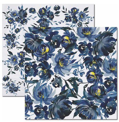 SC-432-Inverno 6 - Papel para Scrapbook Dupla Face