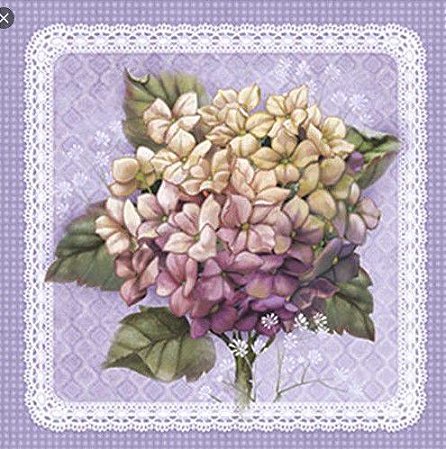 SDSXX-007 - PAPEL PARA SCRAP DECOR - HORTÊNSIA