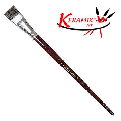 Pincel Keramik Chato Sintético 121S #12