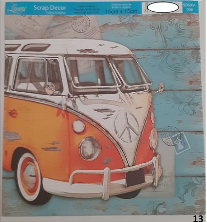 SDSXV- SCRAP DECOR 15X15-036 - KOMBI