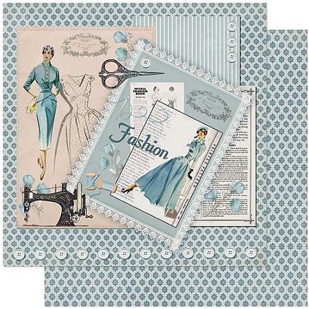 SD-1064 - SCRAP DUPLA FACE - COSTURA FASHION