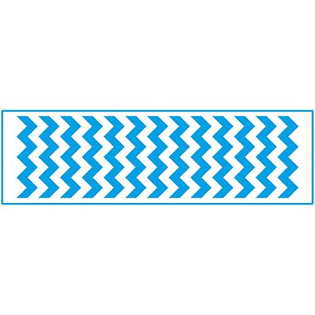 STE-317 - STENCIL - ESTAMPA CHEVRON