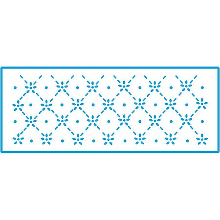 STP-046 - STENCIL - TRELIÇA
