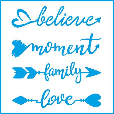 STXX-020 - STENCIL - FLECHAS ESCRITAS