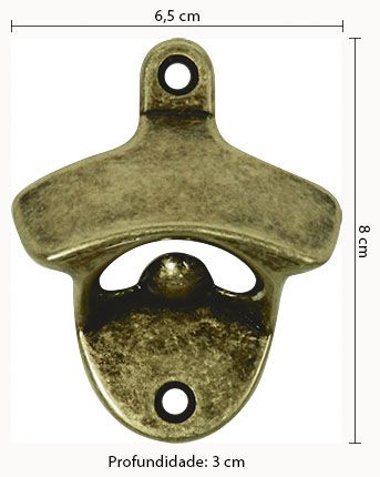 LAA-001 - ABRIDOR METÁLICO - OURO VELHO