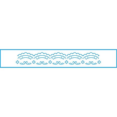 STB-005 - STENCIL - RENDA
