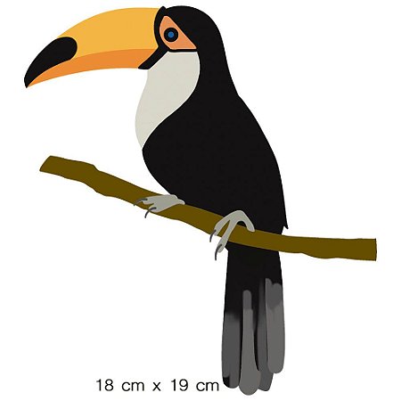 ST-358 - STENCIL - TUCANO