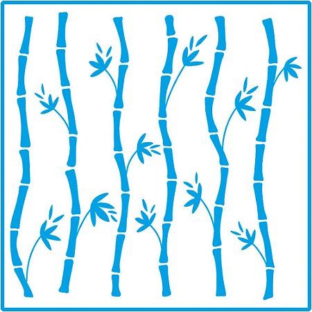 STA-118 - STENCIL - BAMBUS