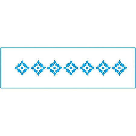 STE-022 - STENCIL - FLORES