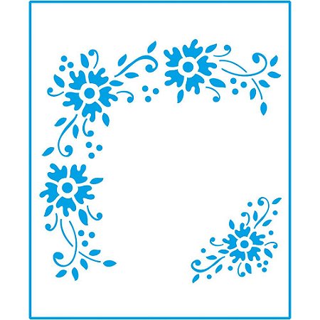 STM-054 - STENCIL - CANTONEIRA