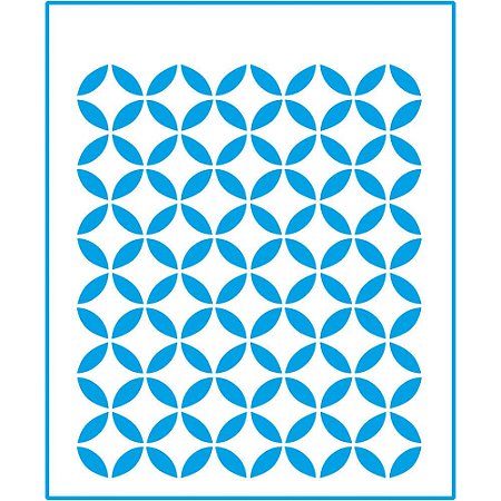 STM-205 -Stencil Médio - Marroquino II