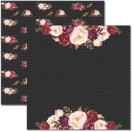 SC-397 Chanel 3 - Papel para Scrapbook Dupla Face
