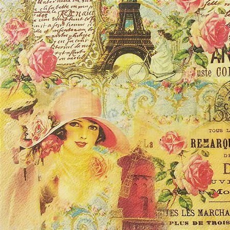 Guardanapo Dama Paris