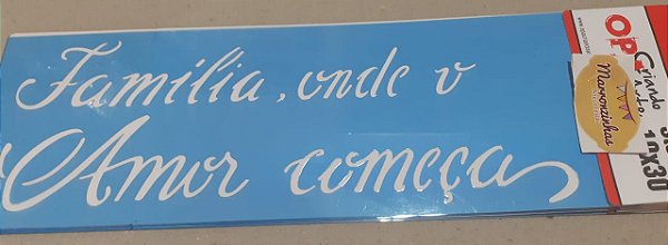2226 - Stencil Opa Frase Familia