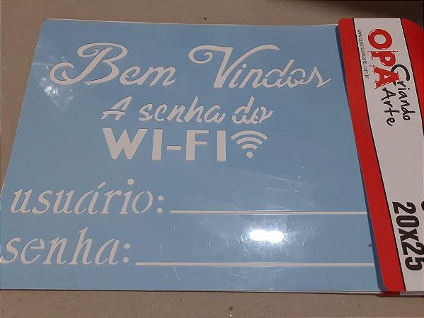 2290 - Stencil Opa 20x25 - wi-fi