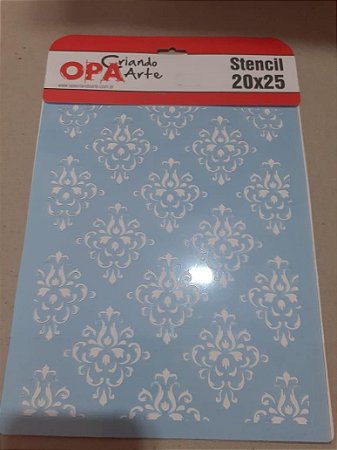 2452 - Stencil Opa 20x25 - Estamparia Arabesco I