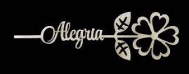 SE-53 - Seta Flor Alegria - Recorte a laser