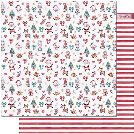 SDN-135 - SCRAP DUPLO NATAL - DOCE NATAL - ESTAMPAS