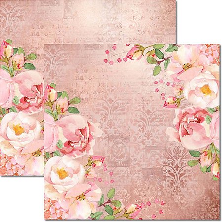 SC-553-Chanel 10 - Papel para Scrapbook Dupla Face