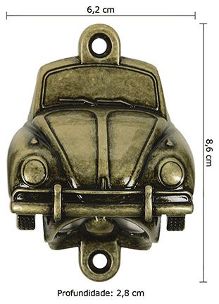 LAA-011 - ABRIDOR METÁLICO - FUSCA OURO VELHO