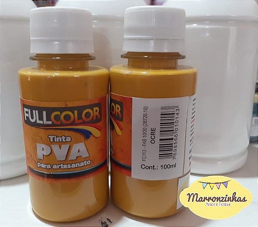 Tinta PVA 100ml Fullcolor - Ocre - FC-113