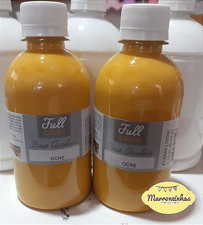 Base Acrilica Ocre 250ml - Fullcolor