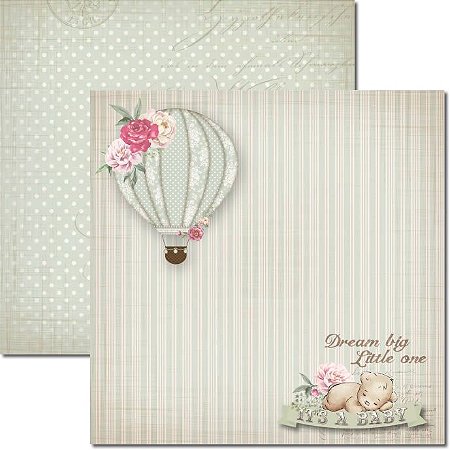 SC-381 It’s a Baby 4 - Papel para Scrapbook Dupla Face