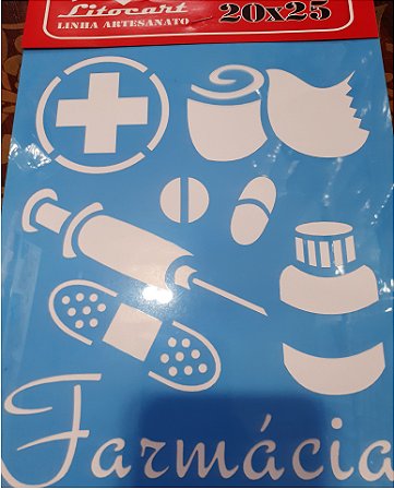 Stencil 20x25 Litocart LSG-49