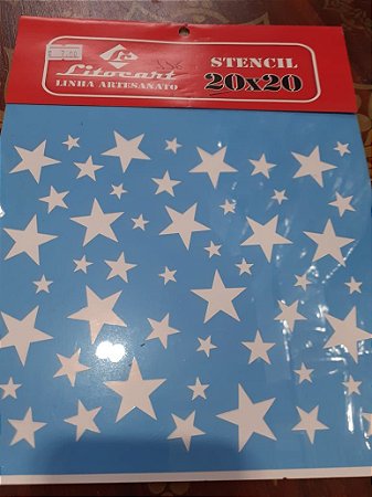 Stencil 20x20 Litocart LSQ-116