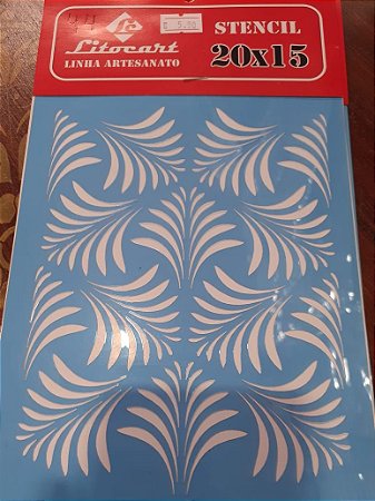 Stencil 20x15 Litocart LSM-44